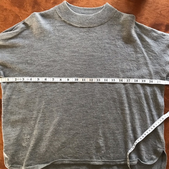 Madewell | Mock Neck Boxy Pullover | L - Picture 5 of 6